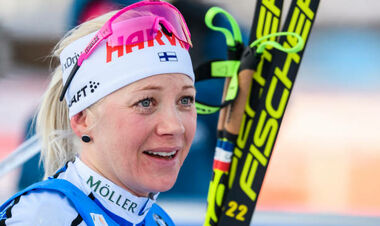 Легендарная биатлонистка в 42 года выиграла 10-километровый забег