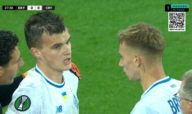 ФОТО. О чем думал Шовковский? Динамо потеряло защитника в матче с Пэлас