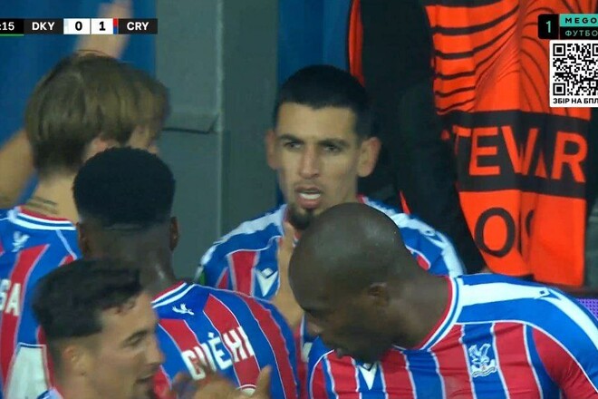 ВИДЕО. Играли вдесятером. Динамо пропустило от Кристал Пэлас на 31-й минуте