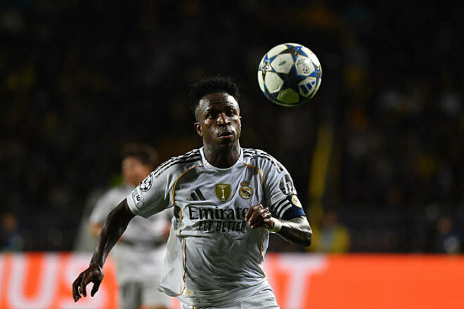 Винисиус разозлился на игрока Реала в матче Лиги чемпионов с Кайратом