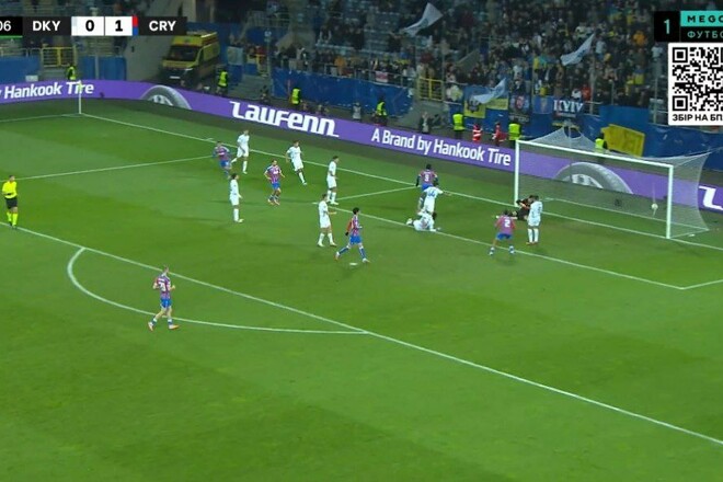 ВИДЕО. Провал Бражко. Как Динамо пропустило второй гол от Кристал Пэлас
