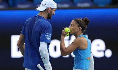 ВИДЕО. Италия едва не уступила Франции на United Cup. Все решилось в миксте