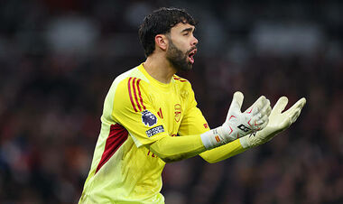 Давид Райя в 12-й раз в составе Арсенала в АПЛ сыграл сухой матч без сейвов