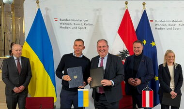 Андрей Шевченко встретился с представителями Австрийской ассоциации футбола