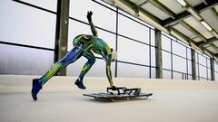 Украина впервые приняла участие в женском скелетоне на чемпионате Европы