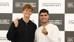 По €2 млн: Алькарас и Синнер 10 января проведут выставочный матч в Инчхоне