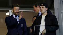 ФОТО. Почему сын Бекхэма заблокировал своего отца в Instagram?