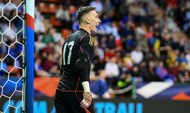 ВИДЕО. Как вратарь сборной Украины сумел отличиться дублем в чемпионате