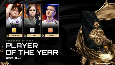 ОФІЦІЙНО. ZywOo найкращий гравець 2025 року