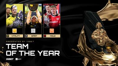 Vitality офіційно визнали найкращою командою 2025 року