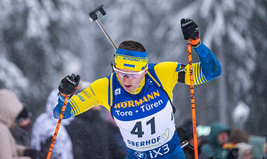 Обергоф-2025. Чоловіча естафета. Дивитись онлайн. LIVE трансляція