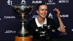 ВИДЕО. Реакция Свитолиной на победу в финале турнира WTA 250 в Окленде