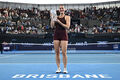 ФОТО. Костюк получила утешительный приз после финала WTA 500 в Брисбене