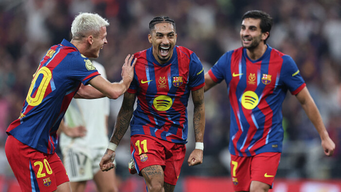 ВІДЕО. Як Рафінья оформив дубль Реалу і зробив рахунок 3:2 на користь Барси