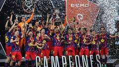 Суперкубок Испании. История: Барселона взяла 16-й трофей, сколько у Реала?