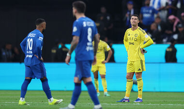 Третье фиаско подряд: Аль-Наср с голом Роналду проиграл команде Аль-Хиляль