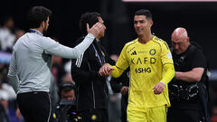 ВІДЕО. Реакція Роналду на заміну на 83-й хв матчу Аль-Наср – Аль-Хіляль