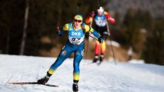 Кубок IBU. Сборная Украины со штрафным кругом финишировала 6-й в эстафете