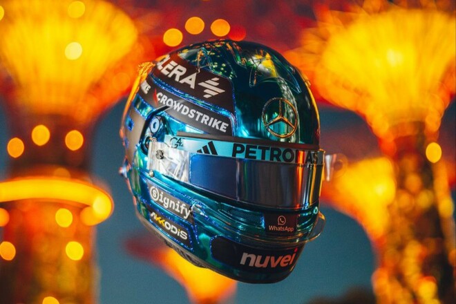 ФОТО. Шість пілотів Формули-1 оновили дизайн до Гран-прі Сінгапура