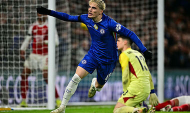 ВИДЕО. Гарначо отыграл один мяч в полуфинальной игре Челси против Арсенала