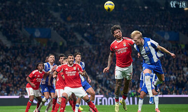 Бенфика с Трубиным и Судаковым вылетела из Кубка после поражения от Порту