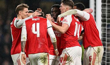 За Арсенал в сезоне 2025/26 во всех турнирах забивали уже 16 игроков