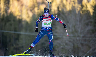 Французская биатлонистка: «Это меня сильно потрясло, я была очень тронута»