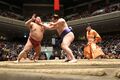Hatsu Basho. Явгусишин переміг одного з найнезручніших суперників