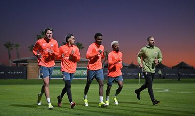 ФОТО. Шахтер провел первую тренировку в 2026 году