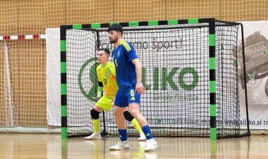 Словения – Украина – 0:2. Спарринг перед ЧЕ по футзалу. Видео голов и обзор