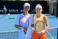ФОТО. Стародубцева та Калініна разом потренувалися на Australian Open