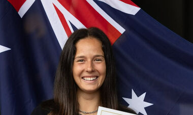 ФОТО. «Свободна». Дарья Касаткина получила австралийское гражданство