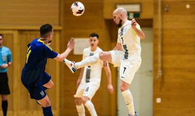 ФОТО. Как сборная Украины обыграла Словению накануне Евро-2026 по футзалу