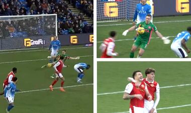 ВИДЕО. Подвох для вратаря. Курьезный автогол забит в чемпионате Англии