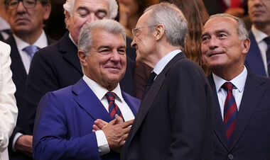 ФОТО. Як Флорентіно Перес врятував Барселону та Жоана Лапорту