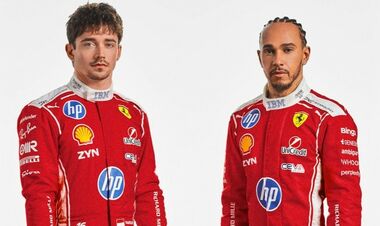 ВІДЕО. Феррарі презентувала гоночну форму Леклера та Хемілтона