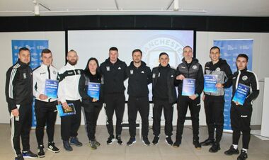 ФОТО. УАФ провела тренерский семинар в Хмельницком по методике Ман Сити