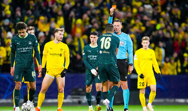 ФОТО. Володар ЗМ-2024 отримав дві жовті за дві хвилини матчу Ліги чемпіонів