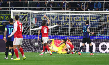 ВІДЕО. Габріел Жезус вивів Арсенал уперед у матчі ЛЧ з Інтером