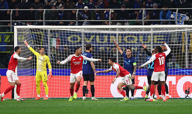 ВІДЕО. Габріел Жезус оформив дубль для Арсеналу в матчі з Інтером