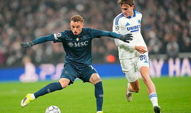 Наполи в большинстве потерял победу в Лиге чемпионов в игре с Копенгагеном