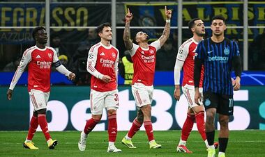 Семь побед Арсенала. Как выглядит турнирная таблица Лиги чемпионов