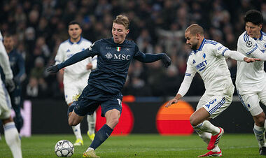 Копенгаген – Наполі – 1:1. Господарі врятувалися у меншості. Відео голів