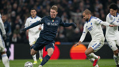 Копенгаген – Наполі – 1:1. Господарі врятувалися у меншості. Відео голів