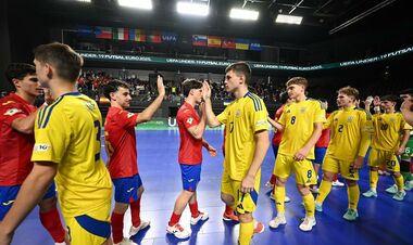 Испания – Украина – 7:4. Полуфинал ЧЕ U-19 по футзалу. Видео голов и обзор