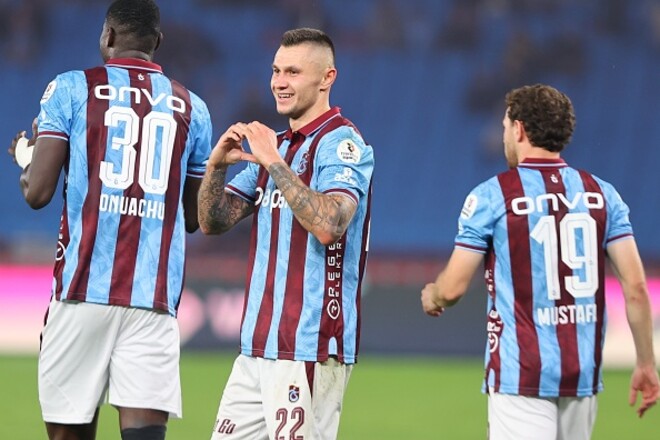 Трабзонспор – Кайсериспор – 4:0. Как забил Зубков. Видео голов, обзор матча