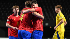 Spain and Ukraine in the match with 11 goals identified the finalist Euro U-19