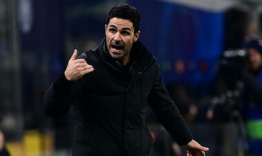 Артета йде на 3 місці в історії ЛЧ за середньою кількістю очок за матч