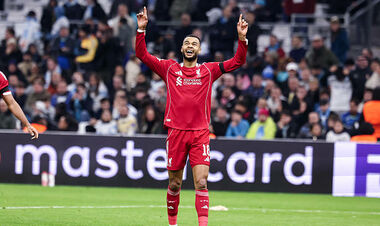 ВИДЕО. Коди Гакпо поставил точку в матче Ливерпуля против Марселя