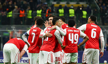 Арсенал увійшов до топ-10 команд із найдовшими переможними серіями в ЛЧ